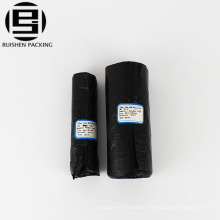 Durable biodegradable rolling drawstring garbage trash bags